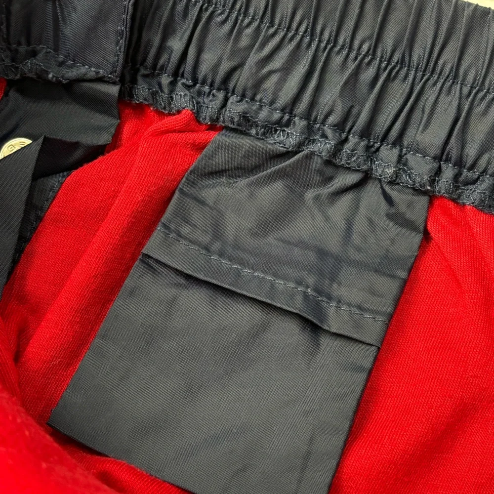 Tommy Hilfiger Vintage 90s Snap Windbreaker Pants Navy Blue Small Y2K - Picture 12 of 13